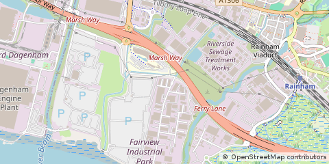 Map of Rainham