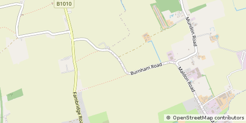 Map of Maldon, Essex