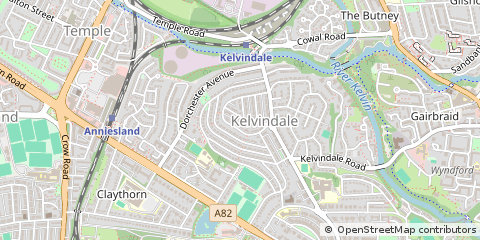 Map of Glasgow