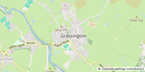 Map of Skipton, North Yorkshire