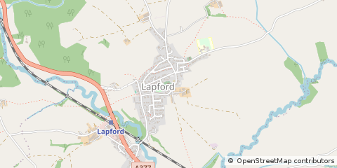Map of Crediton