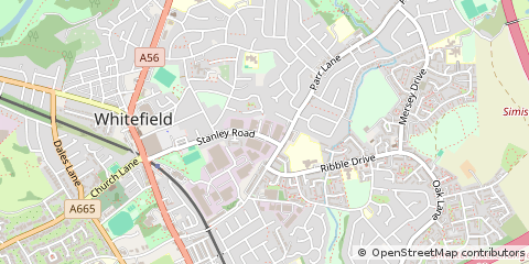 Map of Manchester