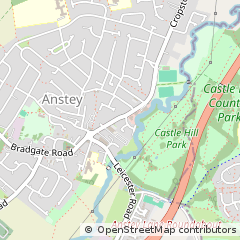 Map of Leicester