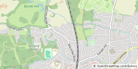 Map of Haywards Heath, West Sussex