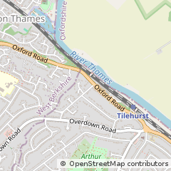 Map of Reading, Berkshire