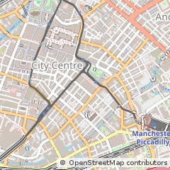 Map of Manchester