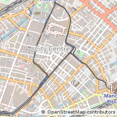 Map of Manchester