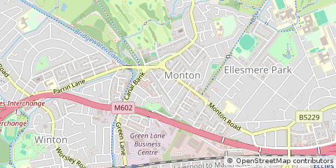 Map of Manchester