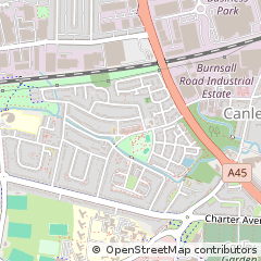 Map of Coventry, West Midlands