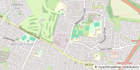 Map of Newcastle Upon Tyne