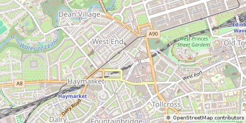 Map of Edinburgh