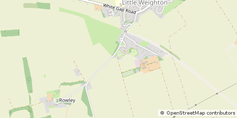 Map of Cottingham, East Yorkshire