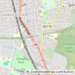Map of Manchester