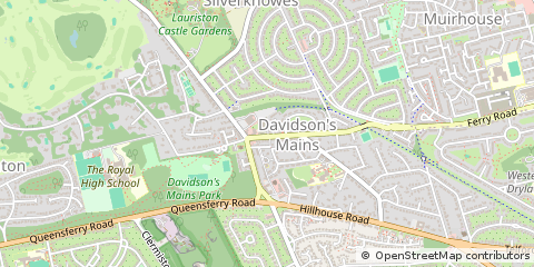 Map of Edinburgh