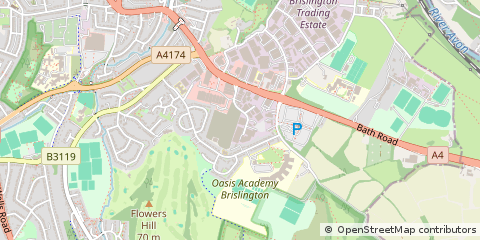 Map of Bristol
