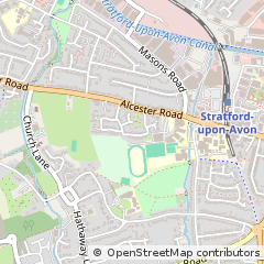 Map of Stratford-Upon-Avon