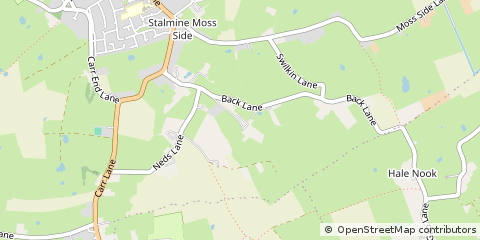 Map of Poulton-LE-Fylde, Lancashire