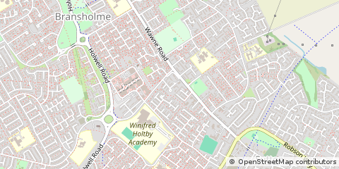 Map of Hull