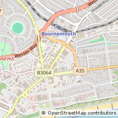 Map of Bournemouth