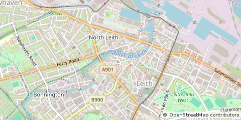 Map of Edinburgh