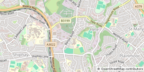 Map of Devon