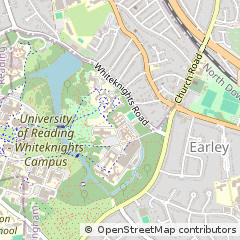 Map of Reading, Berkshire