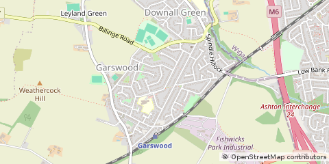 Map of Wigan