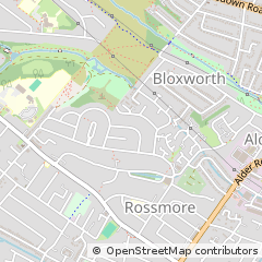 Map of Poole, Dorset