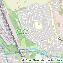 Map of Nottingham, Nottinghamshire