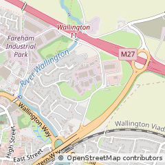 Map of Fareham, Hampshire