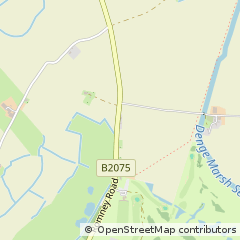Map of Romney Marsh, Kent
