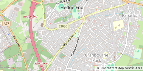 Map of Southampton