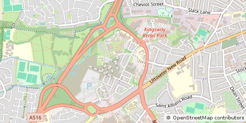Map of Derby