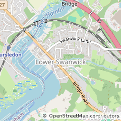 Map of Southampton, Hampshire