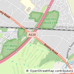 Map of Doncaster, South Yorkshire