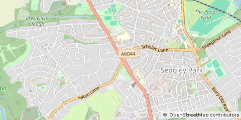 Map of Manchester