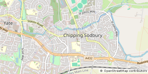 Map of Bristol