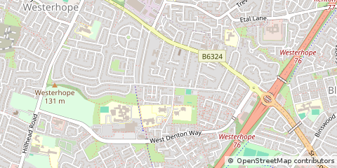 Map of Newcastle Upon Tyne
