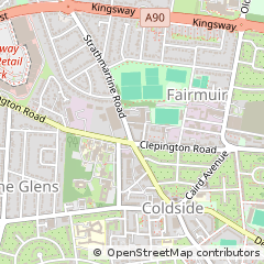 Map of Dundee