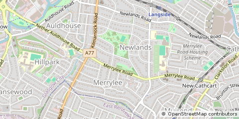 Map of Glasgow