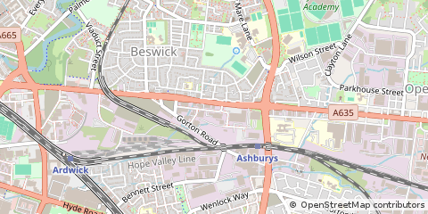 Map of Manchester