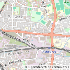 Map of Manchester