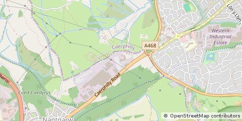 Map of Cardiff