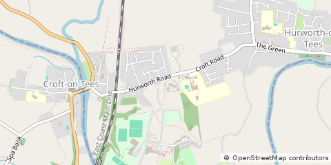 Map of Darlington, DL2 2AA
