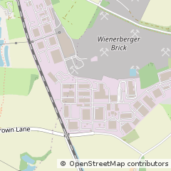 Map of Hartlebury, Worcestershire