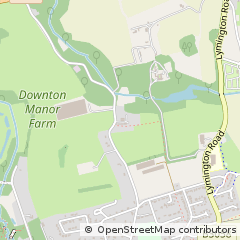 Map of Milford on SEA, Hampshire