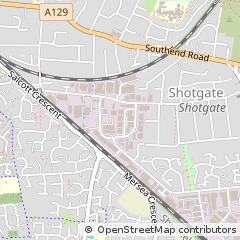 Map of Wickford, Essex