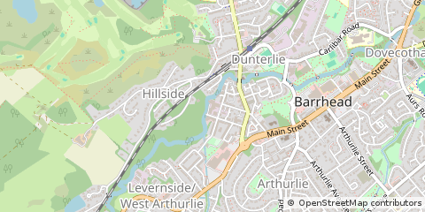 Map of Glasgow
