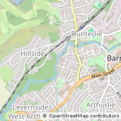 Map of Glasgow
