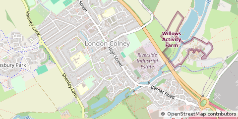 Map of ST. Albans, Hertfordshire